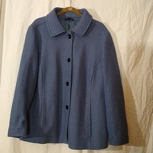 Women's light blue jacket size 18W